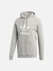 (DT7963) TREFOIL HOODIE-GREY